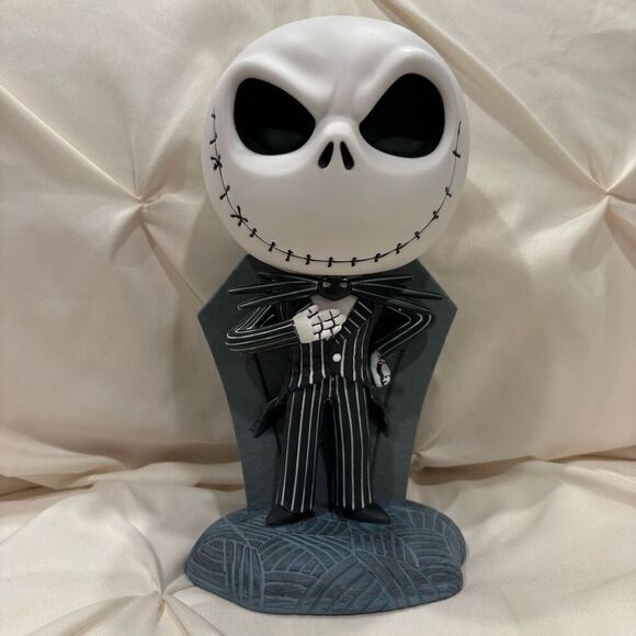 Disney The Nightmare Before Christmas Jack Skellington PVC Figural Bank NWT - Picture 1 of 6